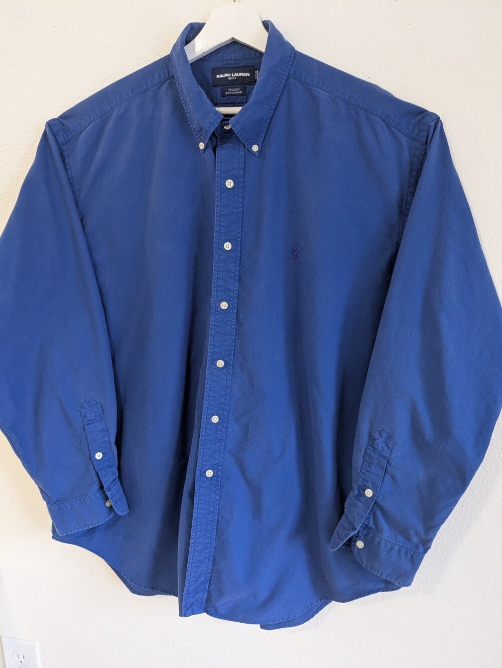 Ralph Lauren Men's Button-Down Shirt in Royal Blue